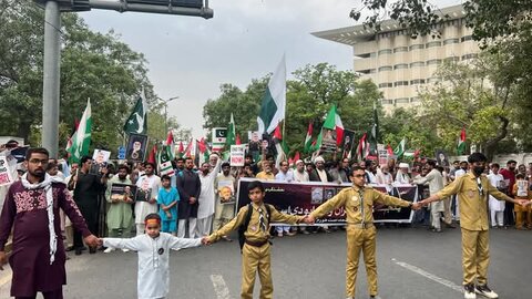 پاکستان میں غاصب صیہونی ریاست مخالف ریلیاں