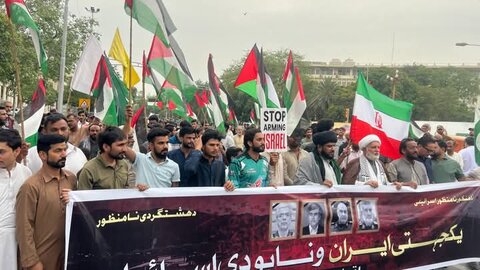 پاکستان میں غاصب صیہونی ریاست مخالف ریلیاں