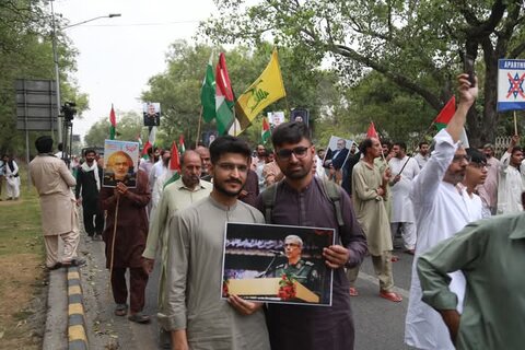 پاکستان میں غاصب صیہونی ریاست مخالف ریلیاں