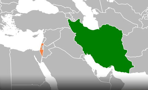 اسرائیل کا ٹوٹل رقبہ! ایران کے مقابلہ میں ایک نقطہ کے برابر