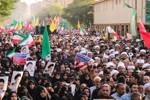 تصاویر/ تشییع باشکوه پیکر مطهر شهدای حمله تروریستی رژیم صهیونیستی در قم