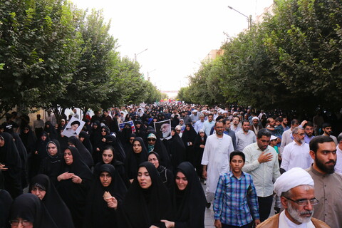 تصاویر/ تشییع باشکوه پیکر مطهر شهدای حمله تروریستی رژیم صهیونیستی در قم
