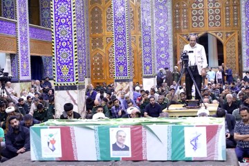 تصاویر/ تجمع و اعلام آمادگی روحانیون و طلاب حوزه علمیه و مردم شریف یزد علیه جنایات رژیم صهیونی