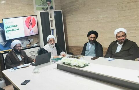 تصاویر/ نشست روحانیون در شهرستان کنگان