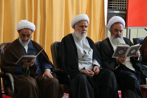 تصاویر/ مراسم گرامی داشت شهدای حمله اخیر رژیم صهیونیستی در مصلی هادیشهر