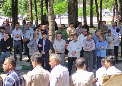 تصاویر تشییع پیکر پاک شهید ابوذر مرادی فرد از شهدای اخیر در خرم آباد