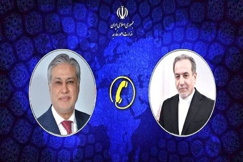 پاکستان-ایران کے وزرائے خارجہ کی ٹیلیفونک گفتگو: پاکستان صیہونی حکومت کی ایران پر جارحیت کے حوالے سے اپنے اصولی مؤقف پر قائم ہے