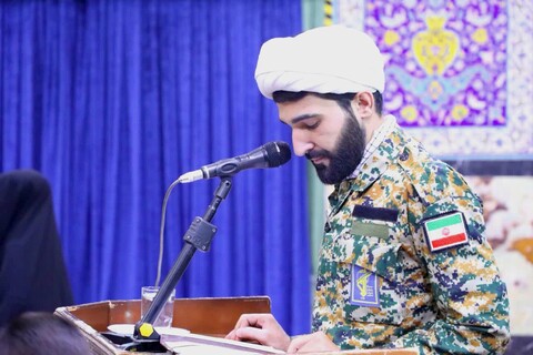 تجمع و اعلام آمادگی روحانیون و طلاب حوزه علمیه و مردم شریف یزد علیه جنایات رژیم صهیونی