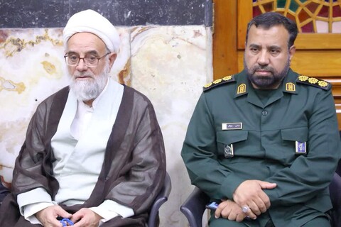 تجمع و اعلام آمادگی روحانیون و طلاب حوزه علمیه و مردم شریف یزد علیه جنایات رژیم صهیونی