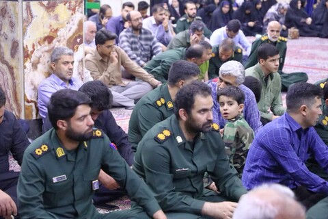 تجمع و اعلام آمادگی روحانیون و طلاب حوزه علمیه و مردم شریف یزد علیه جنایات رژیم صهیونی