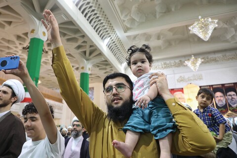 تصاویر/ اجتماع بزرگ فدائیان ولایت با حضور طلاب، روحانیون و مردم انقلابی قم در پاسخ به جسارت وقیحانه‌ی دشمنان به ساحت ولایت فقیه