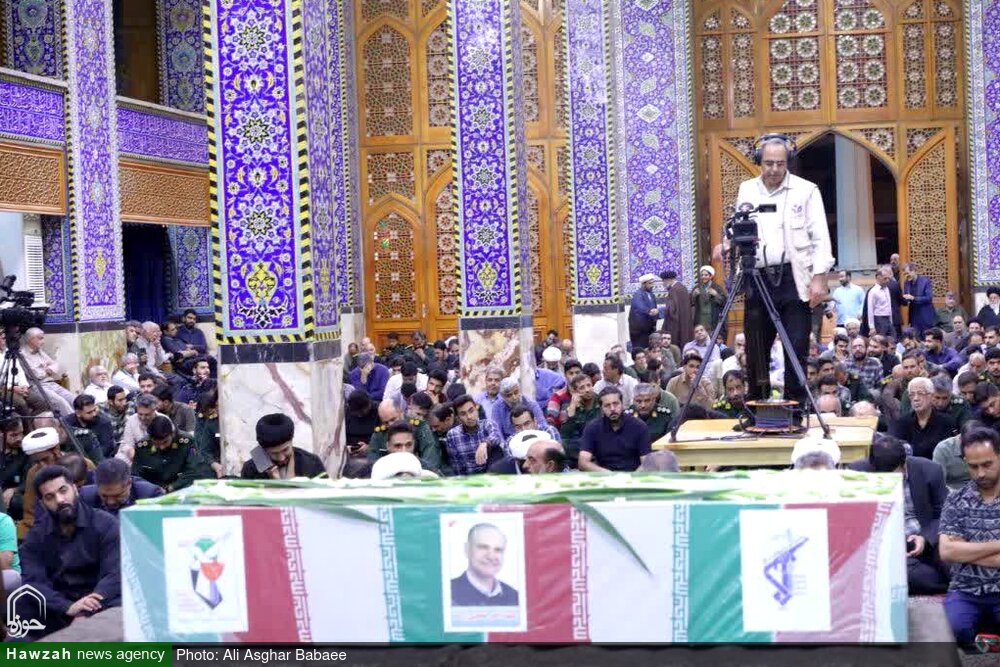 تصاویر/ تجمع و اعلام آمادگی روحانیون و طلاب حوزه علمیه و مردم شریف یزد علیه جنایات رژیم صهیونی