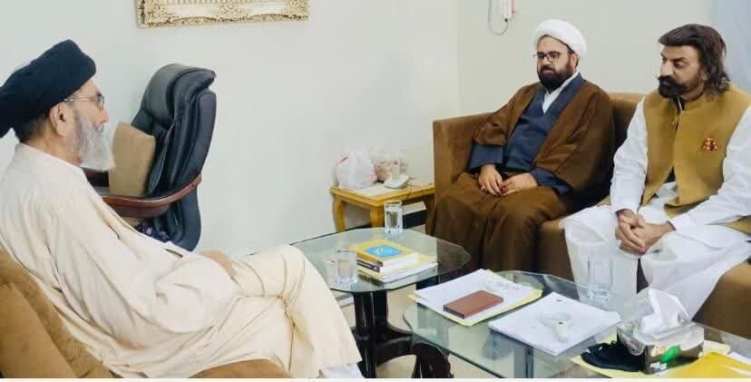علامہ اشفاق وحیدی کی قائد ملت جعفریہ پاکستان سے ملاقات / محرم الحرام سمیت مختلف امور پر گفتگو