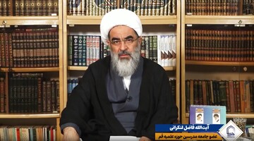 فیلم | آیت‌الله فاضل لنکرانی: یاوه‏‌گویی‌های رئیس جمهور آمریکا از روی نادانی است