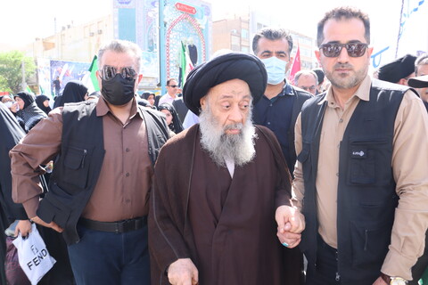 تشییع پیکر مطهر سه تن از شهدای حمله تروریستی صهیونیستی در اهواز