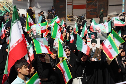 تشییع پیکر مطهر سه تن از شهدای حمله تروریستی صهیونیستی در اهواز