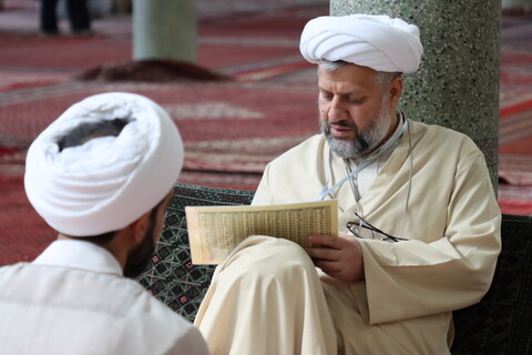 تصاویر / آزمون سالانه حفظ قرآن، نهج البلاغه و صحیفه سجادیه طلاب حوزه علمیه قم