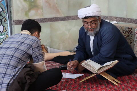 تصاویر / آزمون سالانه حفظ قرآن، نهج البلاغه و صحیفه سجادیه طلاب حوزه علمیه قم