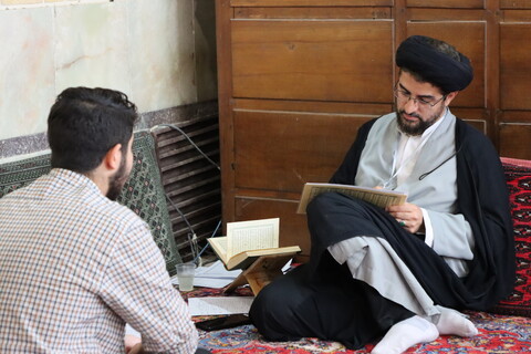 تصاویر / آزمون سالانه حفظ قرآن، نهج البلاغه و صحیفه سجادیه طلاب حوزه علمیه قم