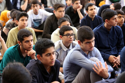 تصاویر/ اجتماع بزرگ نوجوانان فاطمی