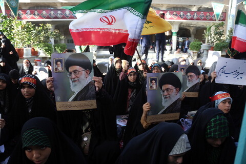 تصاویر/ اجتماع بزرگ نوجوانان فاطمی