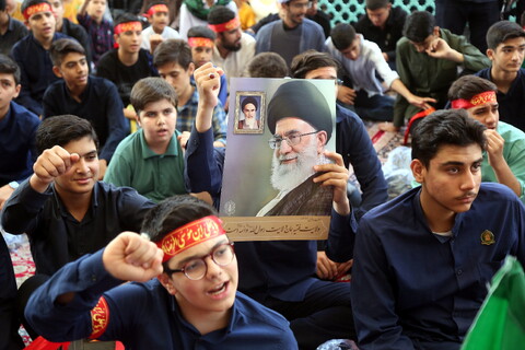 تصاویر/ اجتماع بزرگ نوجوانان فاطمی