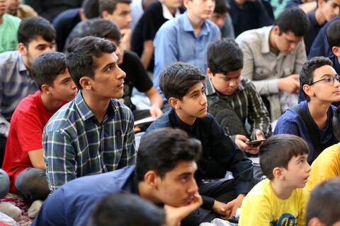 تصاویر/ اجتماع بزرگ نوجوانان فاطمی