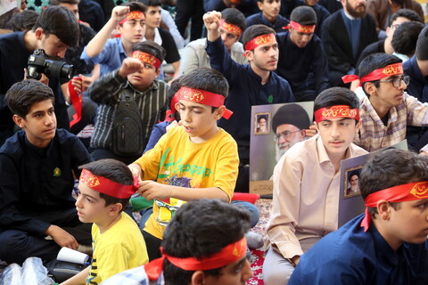 تصاویر/ اجتماع بزرگ نوجوانان فاطمی