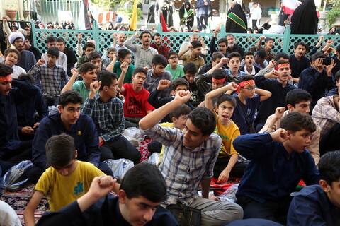 تصاویر/ اجتماع بزرگ نوجوانان فاطمی