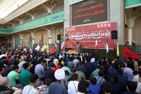 تصاویر/ اجتماع بزرگ نوجوانان فاطمی