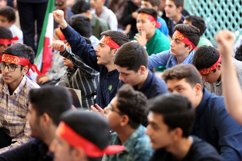 تصاویر/ اجتماع بزرگ نوجوانان فاطمی