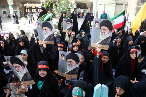 تصاویر/ اجتماع بزرگ نوجوانان فاطمی