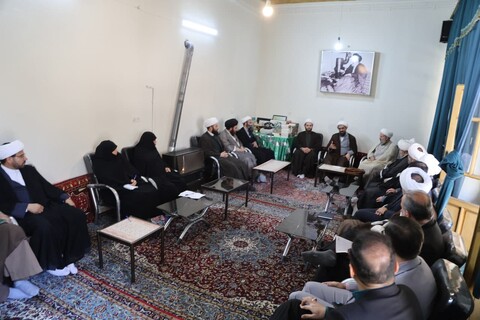 تصاویر / آغاز به کار قرارگاه جهاد تبیین شهید حاجی زاده در همدان