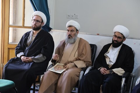 تصاویر / آغاز به کار قرارگاه جهاد تبیین شهید حاجی زاده در همدان