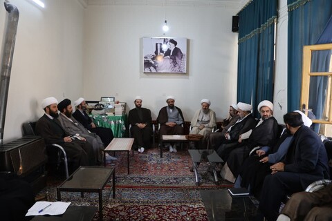 تصاویر / آغاز به کار قرارگاه جهاد تبیین شهید حاجی زاده در همدان