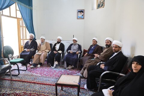 تصاویر / آغاز به کار قرارگاه جهاد تبیین شهید حاجی زاده در همدان