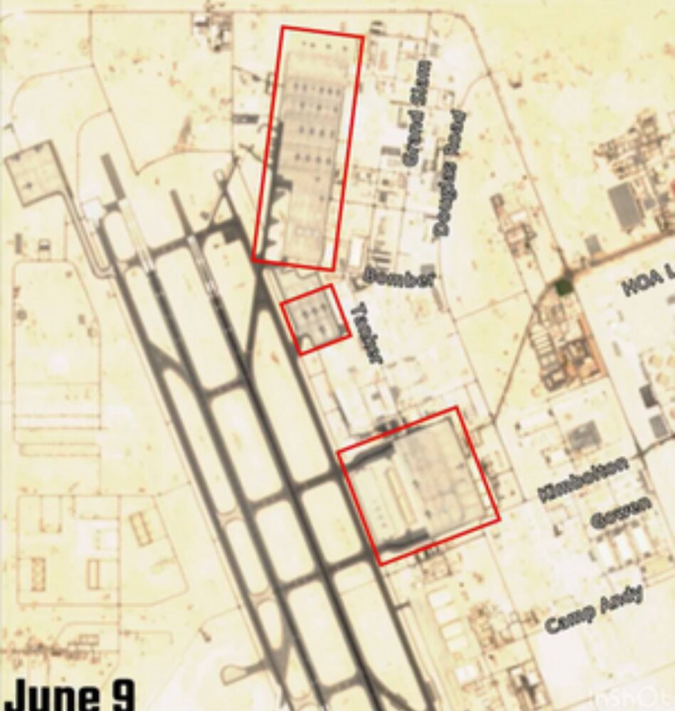 ایرانی حملوں کے خوف سے امریکہ نے قطر میں اپنا آئر بیس خالی کر دیا