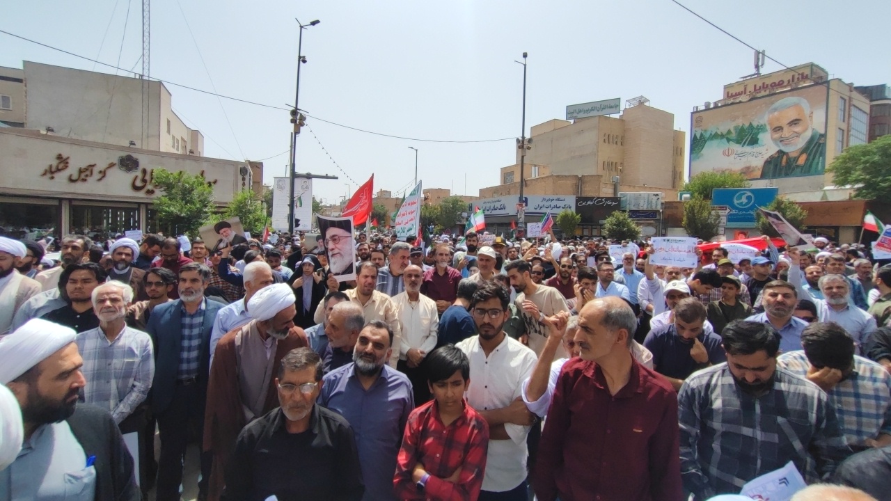 تصاویر/ راهپیمایی پرشکوه جمعه خشم و نصر در قم