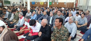 تصاویر/ اقامه نماز جمعه اصلاندوز