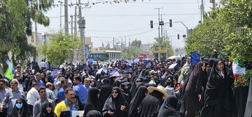 تصاویر/ راهپیمایی مردم جیرفت
