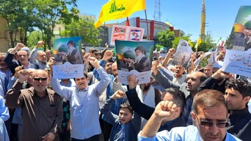 تصاویر/ حضور پرشور و دشمن شکن مردم انقلابی میاندوآب در راهپیمایی جمعه خشم