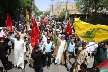 تصاویر/حماسه حضور مردم بندر امام خمینی (ره)