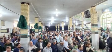 تصاویر/ حضور مردم باغملک در نمازجمعه