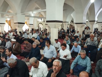تصاویر/ اقامه نماز جمعه نصر در بوکان
