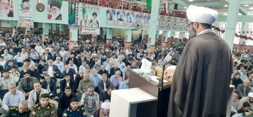 تصاویر/ اقامه نماز جمعه پارس آباد