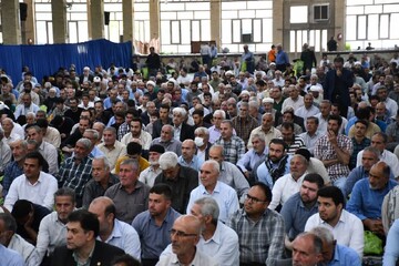 تصاویر/ اقامه نماز جمعه شهرستان خوی