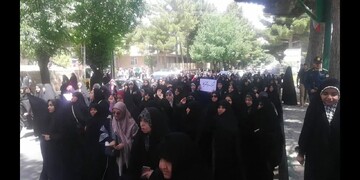 تصاویر/ حضور مردم انقلابی شهرستان آشتیان در راهپیمایی جمعه های خشم و نصر