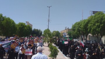 تصاویر/ راهپیمایی جمعه خشم و نصر در بوشهر