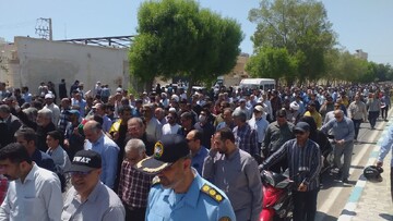 فیلم| راهپیمایی جمعه خشم و نصر در بوشهر