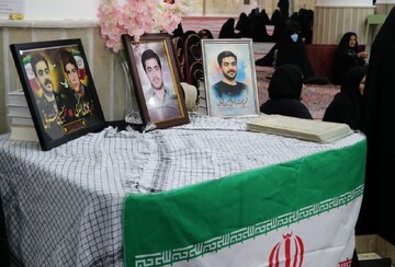 تصاویر/ گرامیداشت پاسدار شهید حسین قربانی در نظرآباد